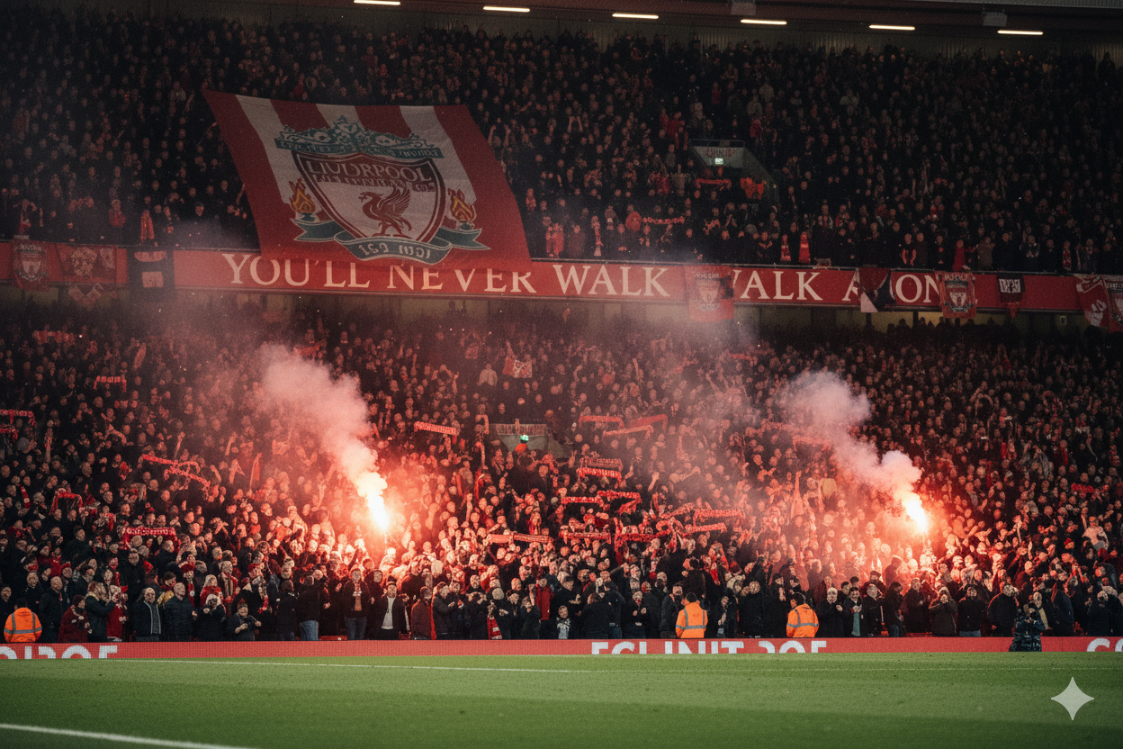 Les supporteurs de Liverpool