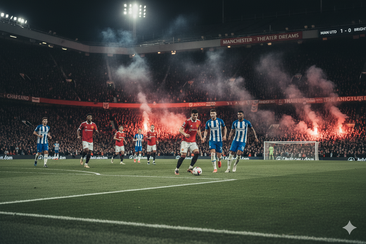 Match de Premier League en Manchester United et Brighton