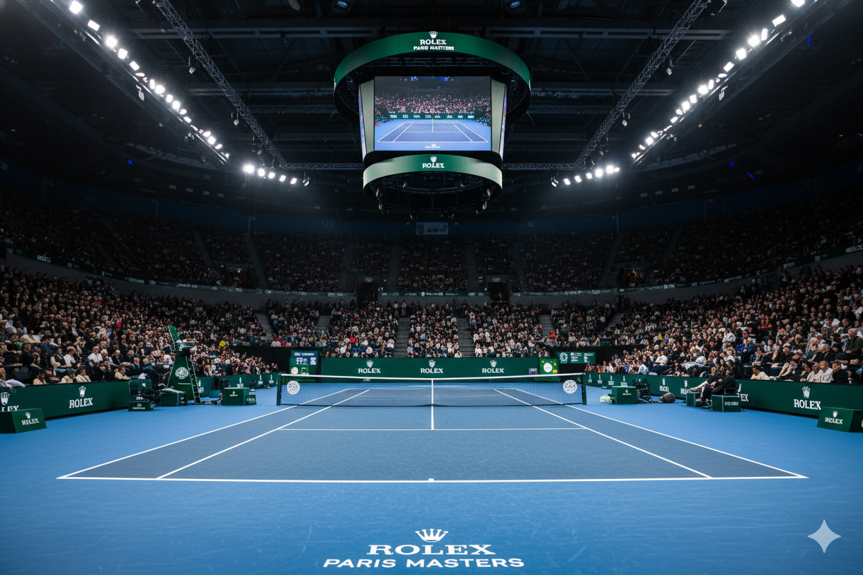 Court de tennis du Masters 1000 de Paris