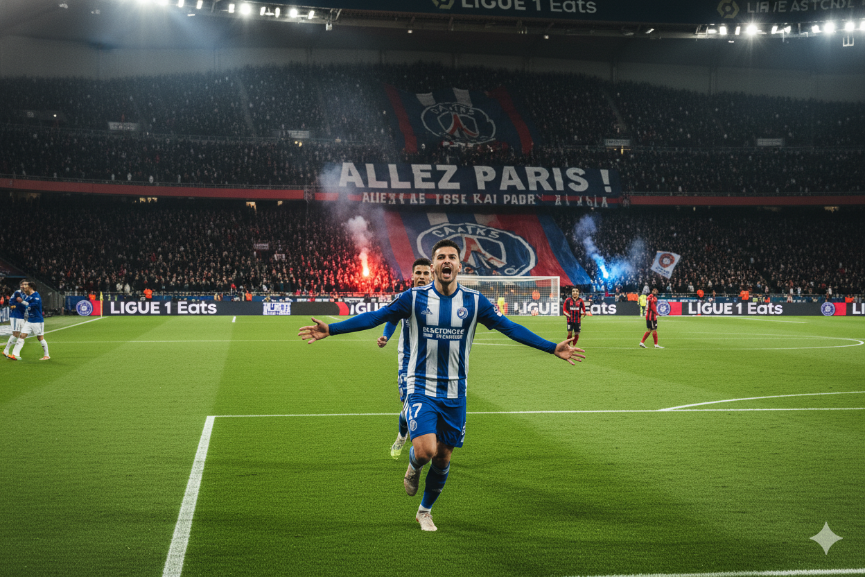 Un footballeur évoluant en Ligue 1