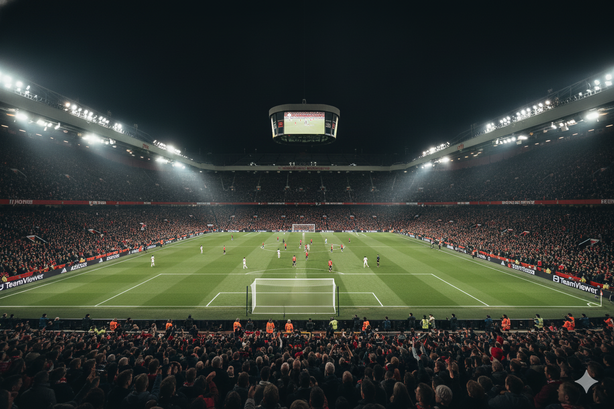 Un match de Manchester United en Premier League