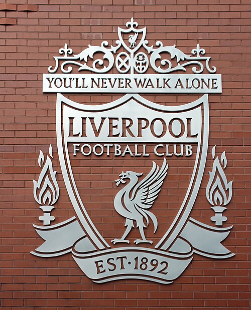 Emblème de Liverpool FC, club de Premier League