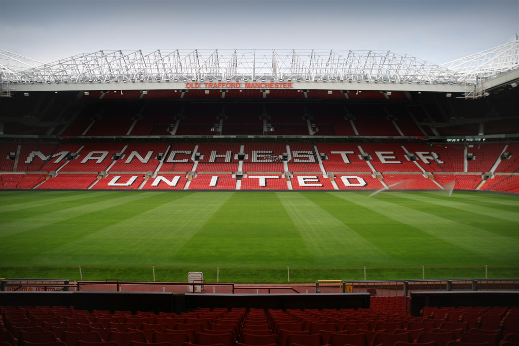Le stade de football Old Trafford