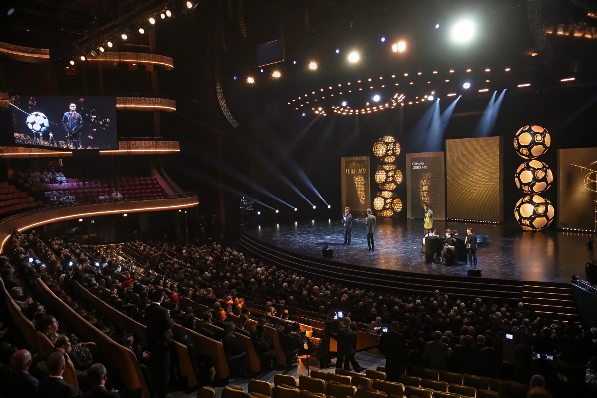 La cérémonie du Ballon d'Or