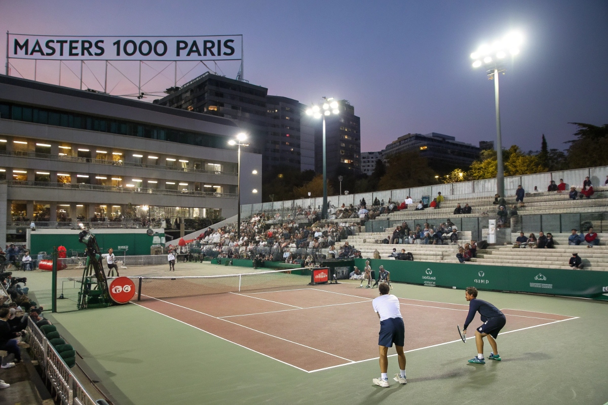 Court de tennis du Masters 1000 de Paris