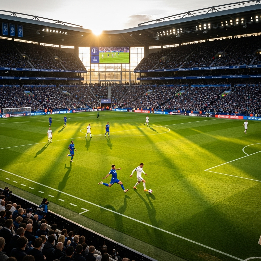 Match de football en Premier League