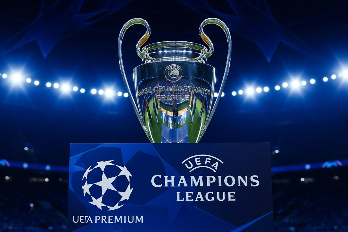 Le trophée de la Ligue des Champions