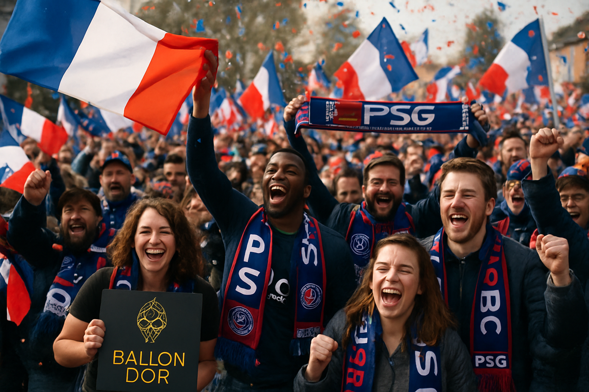 Les supporteurs du PSG et de l’équipe de France