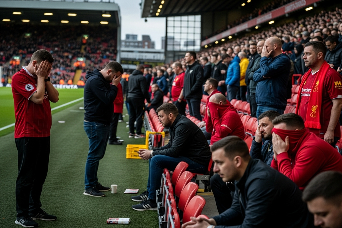 Les supporteurs de Liverpool